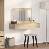  Zidni toaletni stol Sonoma hrast 100x40x70 cm | shoptok.hr