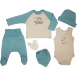 My Baby Komplet za bebe, 6 delova, Plavo-bež Cene
