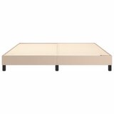  Okvir za krevet s oprugom boja cappuccina 160x200cm umjetna koža | shoptok.hr