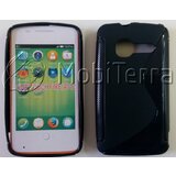  Gumijasti / gel etui S-Line za Alcatel One Touch Fire OT-4012 - črni Cene