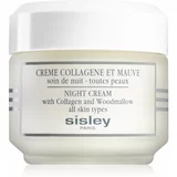 Sisley Night Cream with Collagen and Woodmallow učvrstitvena nočna krema s kolagenom 50 ml