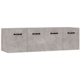  Stenska omarica 2 kosa betonsko siva 80x35x36,5 cm inž. les, (20716609) | Shoptok.si