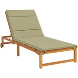  Jastučić za ležaljku GEMERT 100% poliester Svijetlo zelena - Svijetlo zelena 200 x 90 x 3 cm Melange | shoptok.hr