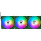 Thermaltake 140mm CT140 EX ARGB Sync PC Cooling Fan Racing Green 3 Pack | shoptok.hr