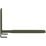  Lebdeća polica Zidne 4 pcs Maslinasto zelena 6 x 10,8 x 6,6 cm | shoptok.hr