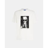Karl Lagerfeld Majice s kratkimi rokavi B3M17006 Bela | Shoptok.si