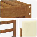  Set vanjskih sofa 9 kom. Prirodna i krem | shoptok.hr