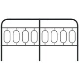  Kovinsko posteljno vzglavje črno 160 cm | Shoptok.si