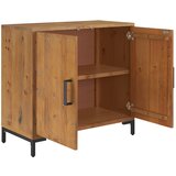  Komoda smeđa 75 x 35 x 70 cm od masivne borovine | Eponuda.com