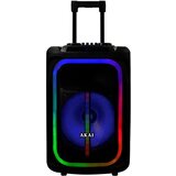 Akai karaoke 800W PMPO, FM, LED, 15", daljinsk, kolica-ručka, 2xbež mik, ABTS-15 | shoptok.hr