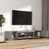  2-dijelni set TV ormarića LED boja hrasta od konstruiranog drva | Eponuda.com