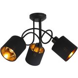 Mömax reflektor goldi, črna, zlata, 3 x led 15 w | Shoptok.si
