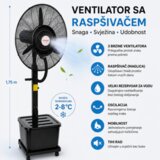  FUJIAIR CAFFE TAKAYAMA VENTILATOR SA RASPRŠIVAČEM | Eponuda.ba