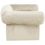 SOFA za pse s ladicom krem 75 x 50 x 38 cm plišana | shoptok.hr