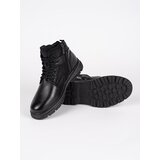 Shelvt Men's black lace-up ankle boots | Eponuda.ba