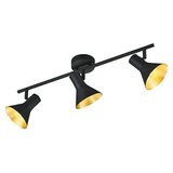 Tri O nina Stropna spot svjetiljka Nina (120 W, D x Š x V: 58 x 11 x 21 cm, Crne boje, Crne boje, E14, 3 Kom.) Cijene
