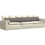 vidaXL jastučići za sofu 2 pcs svijetlo siva 200 x 40 cm | shoptok.hr