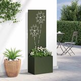  Privatnost u vrtu Cvjetni Maslinovo zelena 50 x 140 cm | shoptok.hr