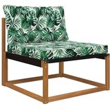  Zunanja blazina za kavč 2 pcs Vzorec lista Poliester, (5000202427) | Shoptok.si