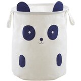 Premier Housewares Bela tekstilna otroška škatla za shranjevanje ø 38x48 cm Mimo Panda Face – Cene
