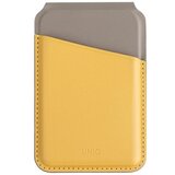 Uniq LYDEN DS MAGNETNA DENARNICA RFID ETUI ZA STOJALO ZA TELEFON RUMENA-SIVA, (21898481) | Shoptok.si