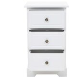  Noćni ormarić od MDF-a i borovine 35 x 32 x 59 cm | Eponuda.com