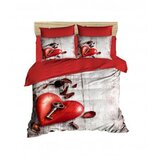 Lessentiel Maison set posteljine 175, 160x220cm, bijelo-crvena | Eponuda.ba