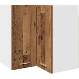 Viseći kutni ormarić "Lyon" Staro drvo 57x57x60 cm Konstruirano drvo | shoptok.hr