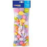 Playbox PlayBox: 100 kosov barviti ustvarjalni komplet PomPom, mešano | Shoptok.si