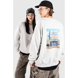 Liquid Crewneck Pulover grey melange