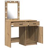  Toaletni stol 2 kom. Smeđa 50 x 41 x 135 cm Konstruirano drvo | shoptok.hr