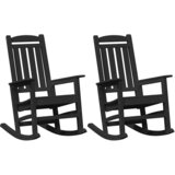  Ljuljačka 2 pcs Crna 92 x 70 x 108 cm Polietilen | Eponuda.ba