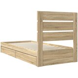 Krevet s od storage Sonoma hrast 70 x 190 cm Konstruirano drvo | shoptok.hr