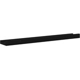  Zidne police 4 kom crne 60 x 9 x 3 cm | Eponuda.com