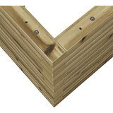 vidaXL Vrtna sadilica 90x60x46 cm od impregnirane borovine | shoptok.hr
