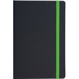  Notes FLUX EDGE A5 14x21 crno-zeleni 991.023.51 P1/20 | shoptok.hr