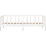  Dnevna postelja bela 90x190 cm trdna borovina, (20601197) | Shoptok.si