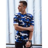 DStreet Men's blue camouflage T-shirt | shoptok.hr