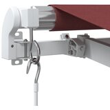 Tenda na ručno uvlačenje bordo 400 x 350 cm | shoptok.hr
