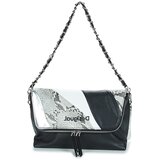 Desigual Torbe za čez ramo PATCH PSICO SNAKE VENECIA Črna | Shoptok.si