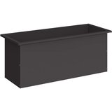  Vrtna posuda za sadnju s LED svjetlom Crna 40 x 100 x 40 cm Slike