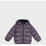 Sinsay Prošivena puffer jakna s kapuljačom s cvjetnim uzorkom | shoptok.hr