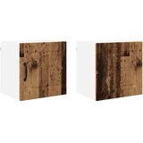  Zidni kuhinjski ormarić Zidne 2 pcs Staro drvo 40 x 31 x 40 cm | shoptok.hr