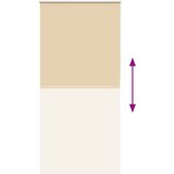 Rolo zavjesa Blackout Bež 90x210 cm Širina tkanine 85,7 cm | Eponuda.com