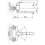 Rosan baterija JP321015 lavabo | Eponuda.com