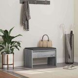  Haldna klop z blazino Siva Sonoma 63 x 38 x 40 cm, (5000155632) | Shoptok.si