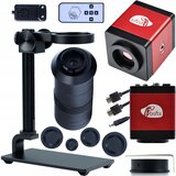 Rosfix draco pro kmdrp-hdmi-vga digitalni mikroskop s kamero, platformo in objektivom ODM-100X, (22084137) Cene