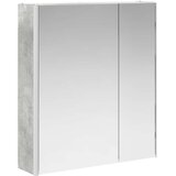  Kopalniška ogledalna omara Betonsko siva 63,5 x 15,5 x 70 cm, (5000233051) | Shoptok.si