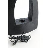 Light & Living Mat črna namizna svetilka (višina 25 cm) Carini – | Shoptok.si