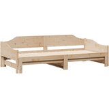  Dnevni krevet na razvlačenje 90 x 190 cm od masivne borovine | shoptok.hr